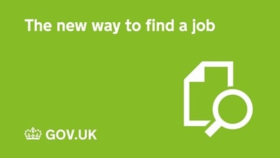 Find a job website from GOV.UK